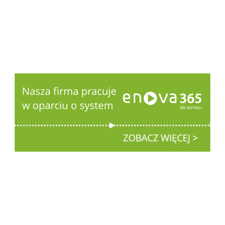 Enova Logo Partnerzy pracujemy na Enova